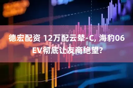 德宏配资 12万配云辇-C, 海豹06 EV彻底让友商绝望?